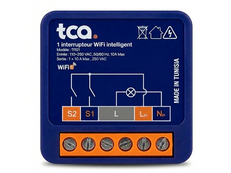 TI101 — Single-Channel Smart Mini Relay